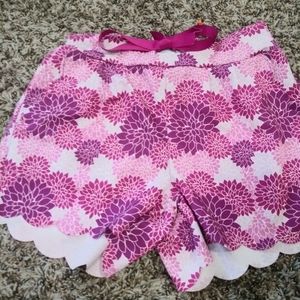5 for $10 Purple Floral Shorts